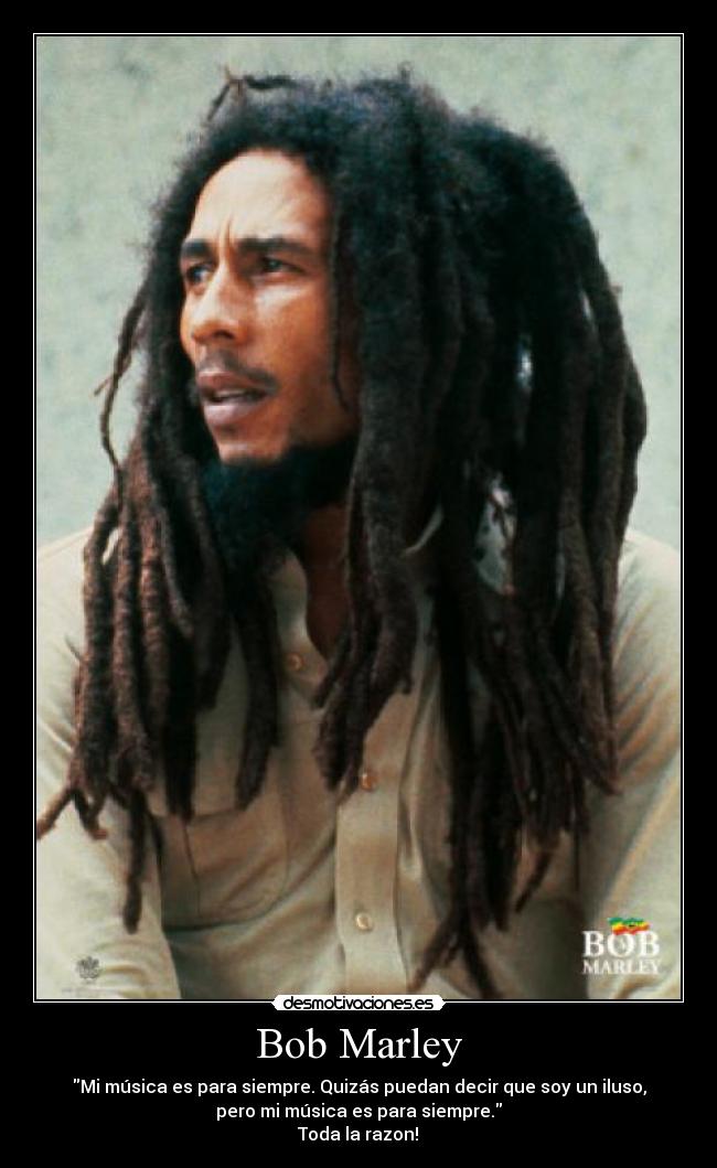 carteles bobmarley desmotivaciones