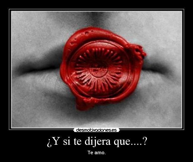 ¿Y si te dijera que....? -