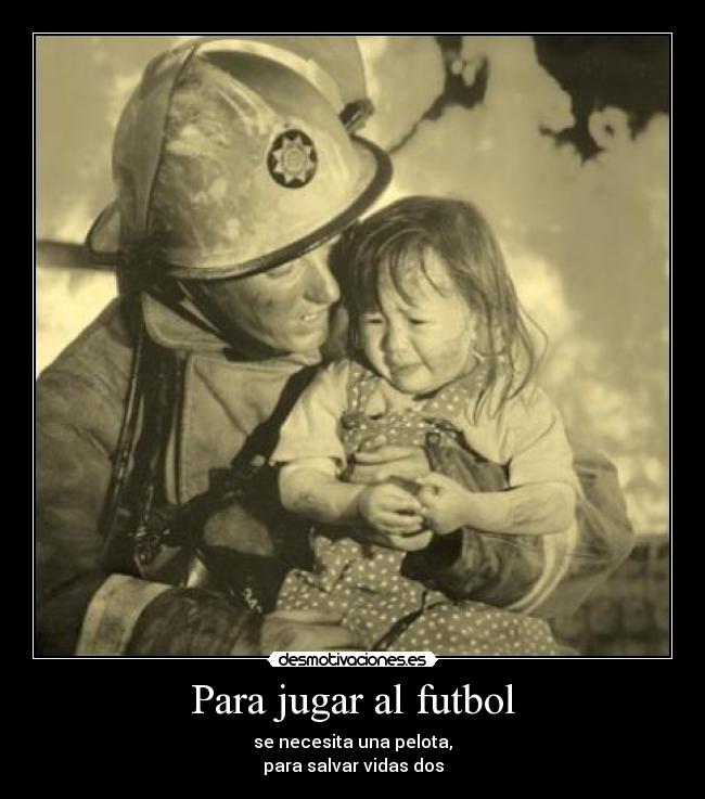 Para jugar al futbol - 