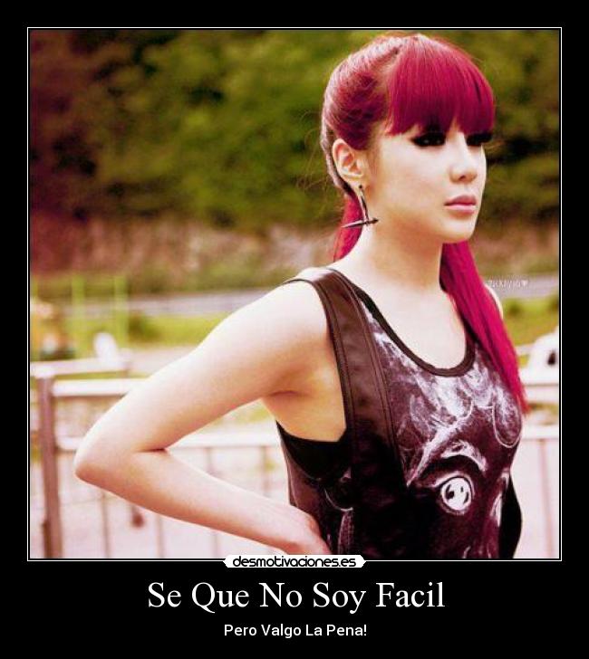 Se Que No Soy Facil -