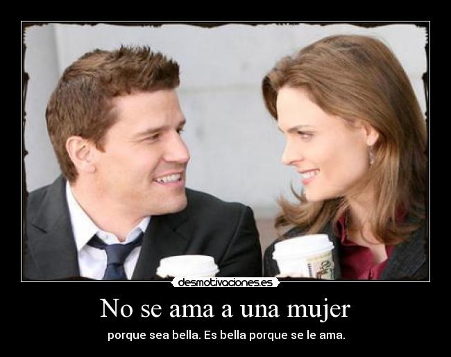 No se ama a una mujer - 