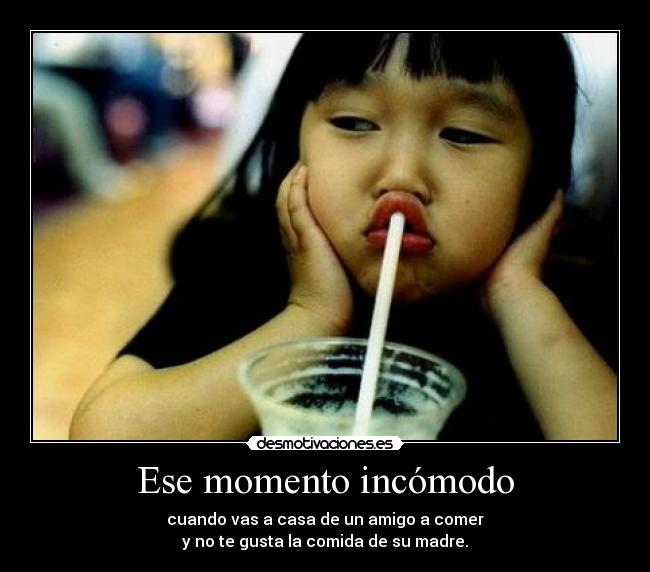Ese momento incómodo - 
