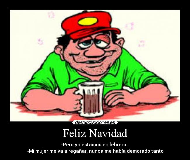 carteles navidad borrachos desmotivaciones