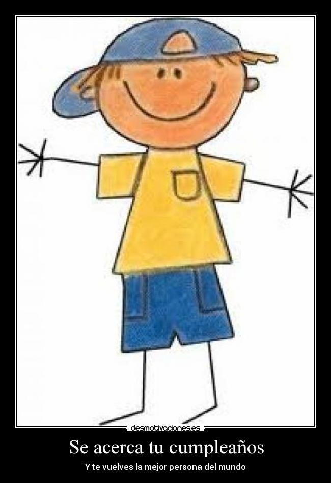 Se acerca tu cumpleaños - 