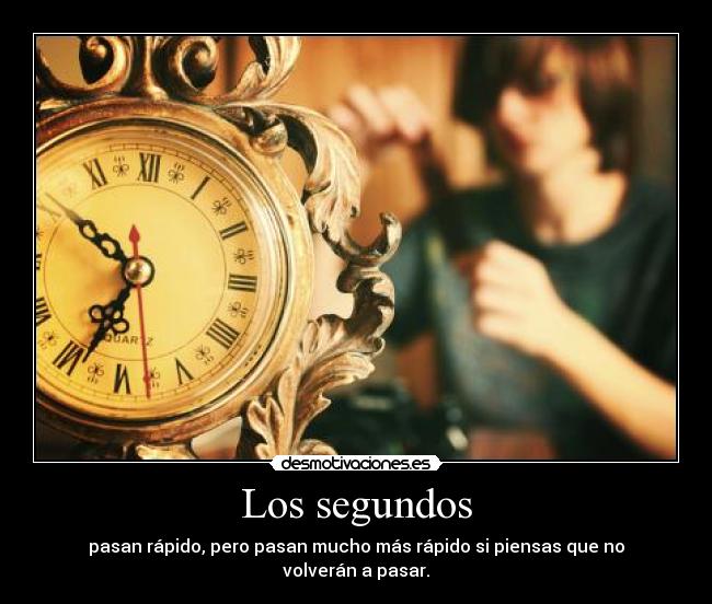 Los segundos -