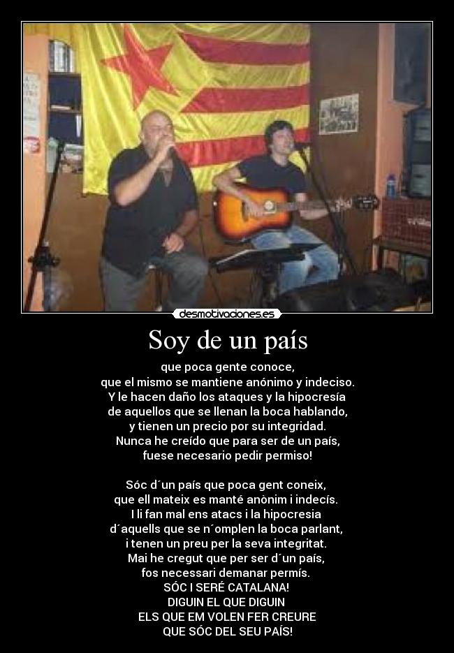 Soy de un país - 