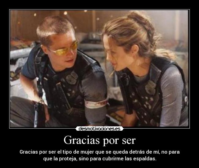 Gracias por ser -