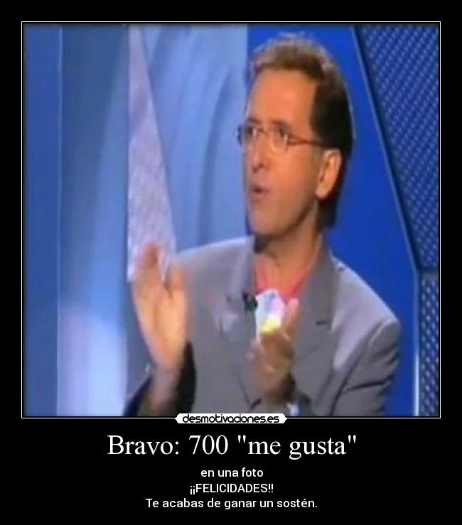 Bravo: 700 me gusta -