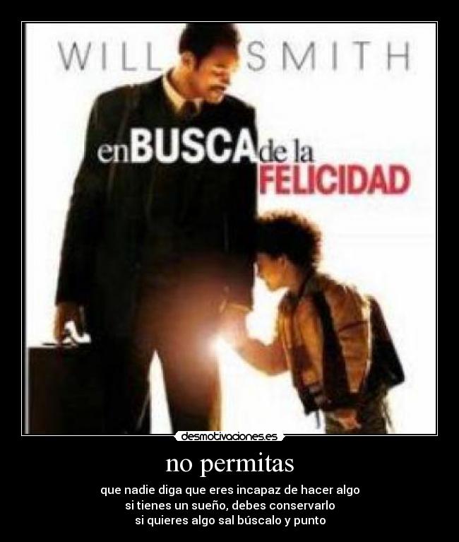 no permitas -