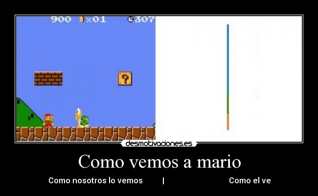 Como vemos a mario -