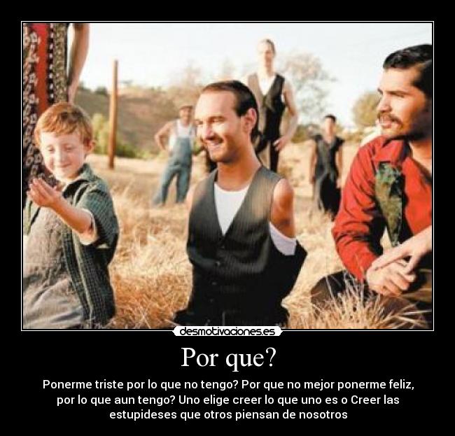Por que? -