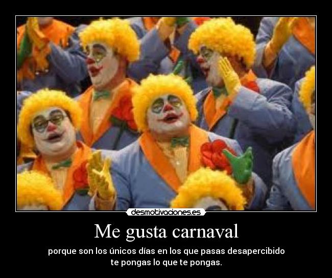 Me gusta carnaval - 