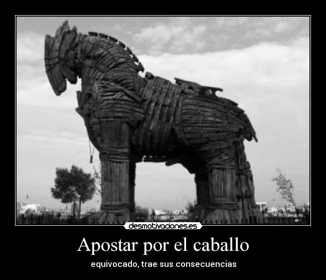 Apostar por el caballo -