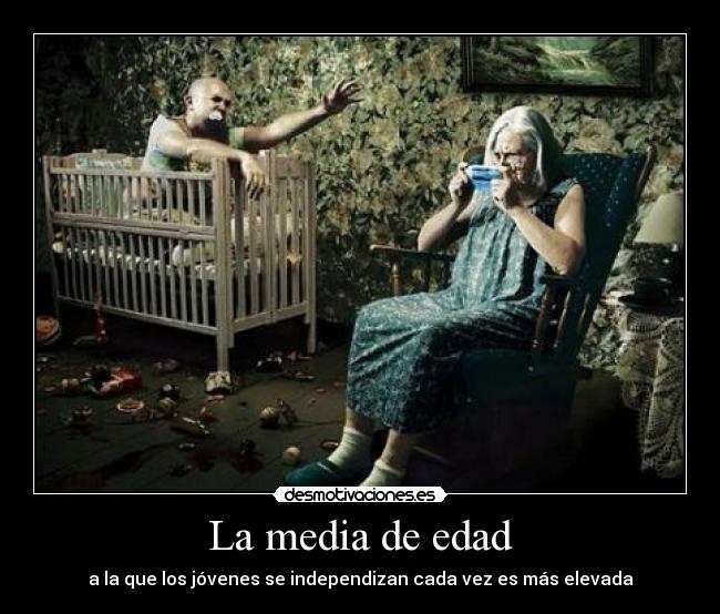 La media de edad - a la que los jóvenes se independizan cada vez es más elevada