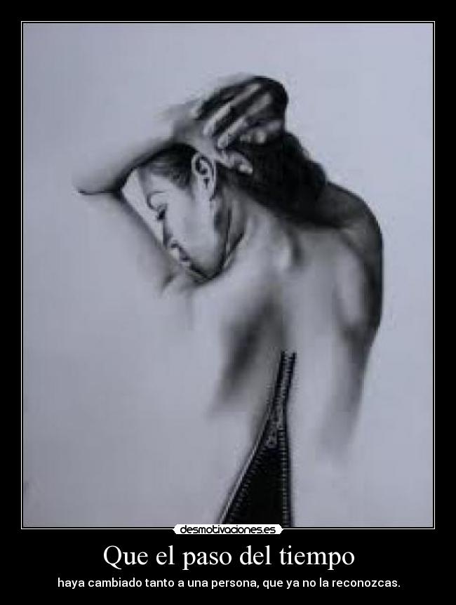Que el paso del tiempo - 