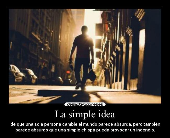 La simple idea - 