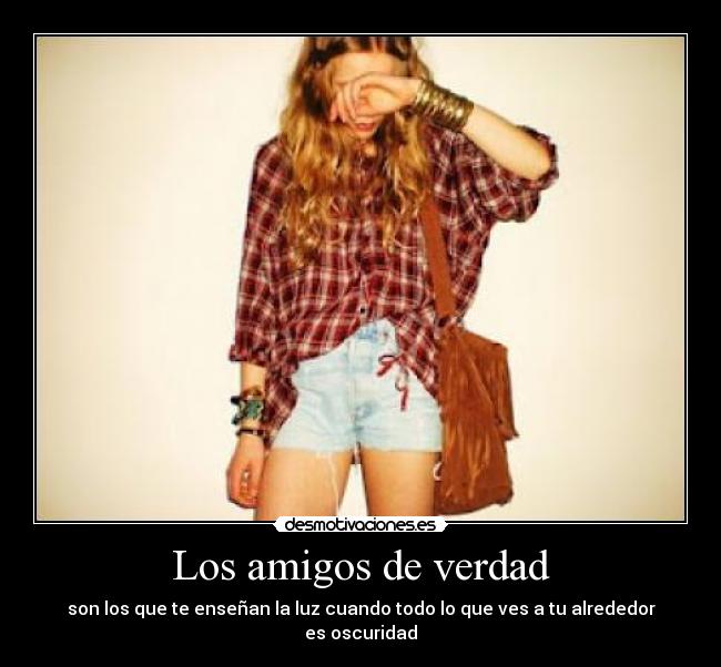 Los amigos de verdad - 