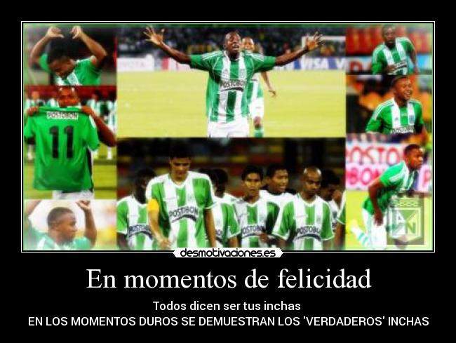 En momentos de felicidad -