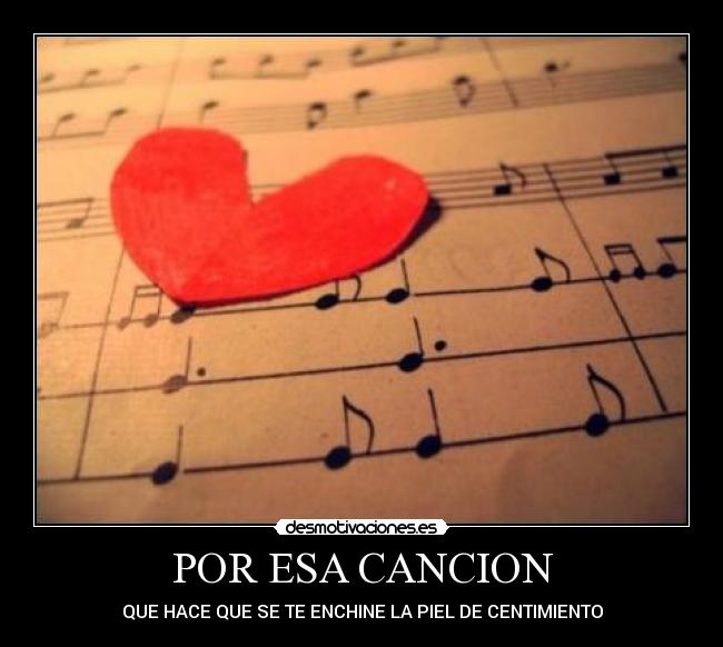 POR ESA CANCION - 