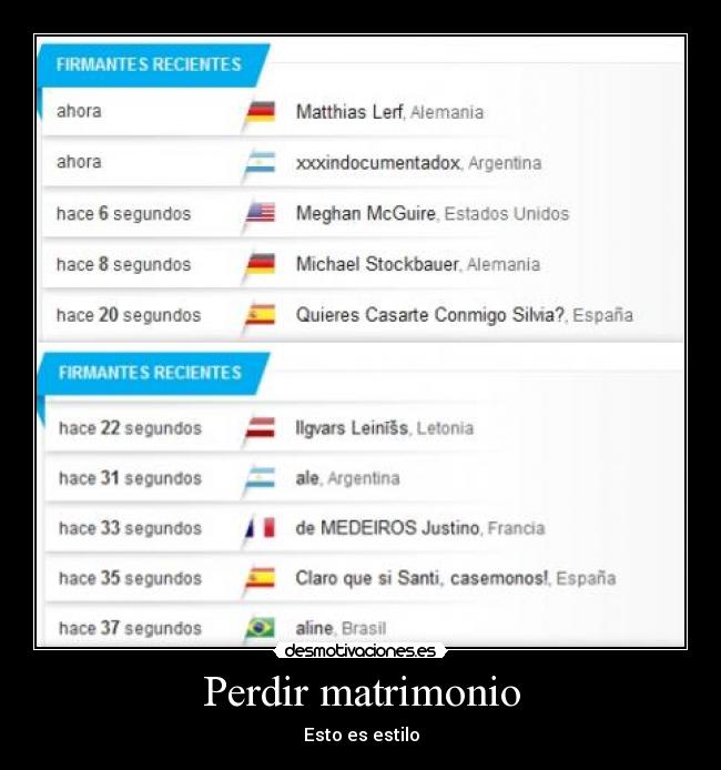 Perdir matrimonio - Esto es estilo