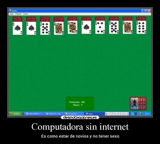 Computadora sin internet - 