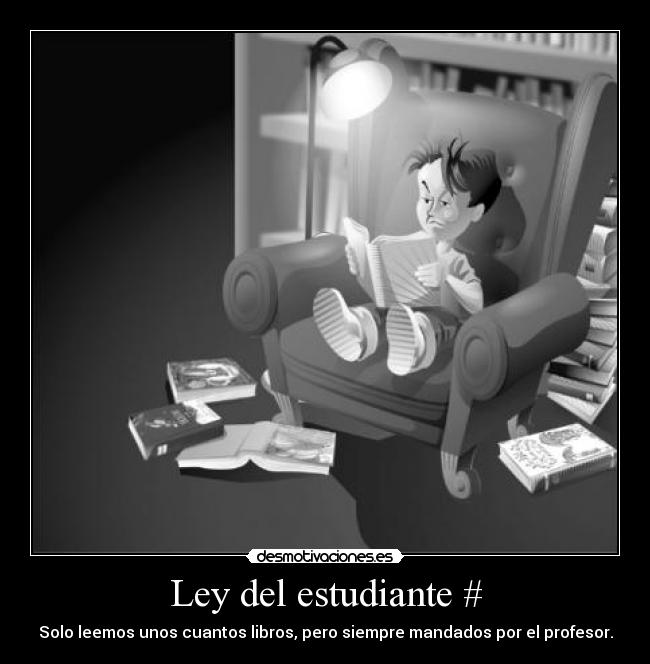 Ley del estudiante # - 