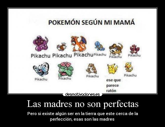 Las madres no son perfectas -