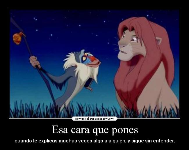 Esa cara que pones - 