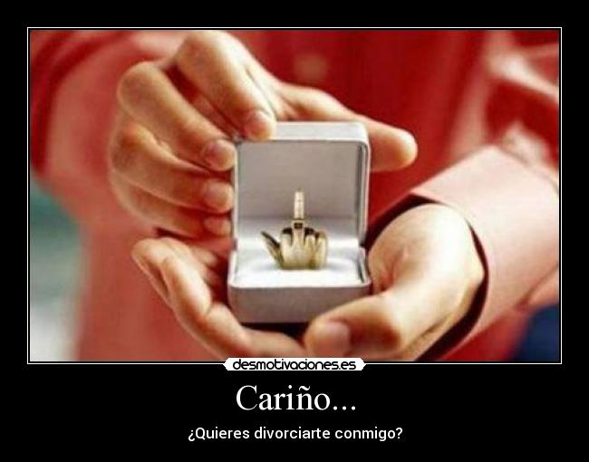 Cariño... -