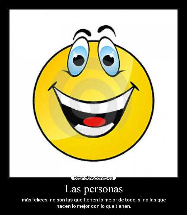Las personas - 