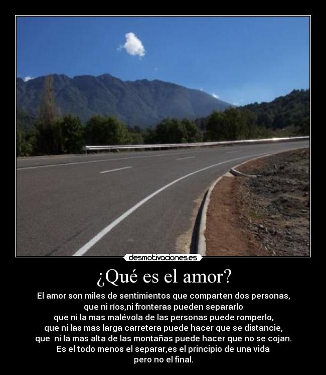 ¿Qué es el amor? - 
