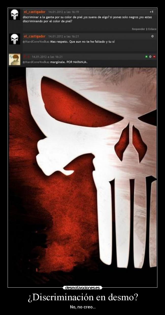 ¿Discriminación en desmo? - 