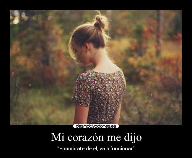 Mi corazón me dijo - 