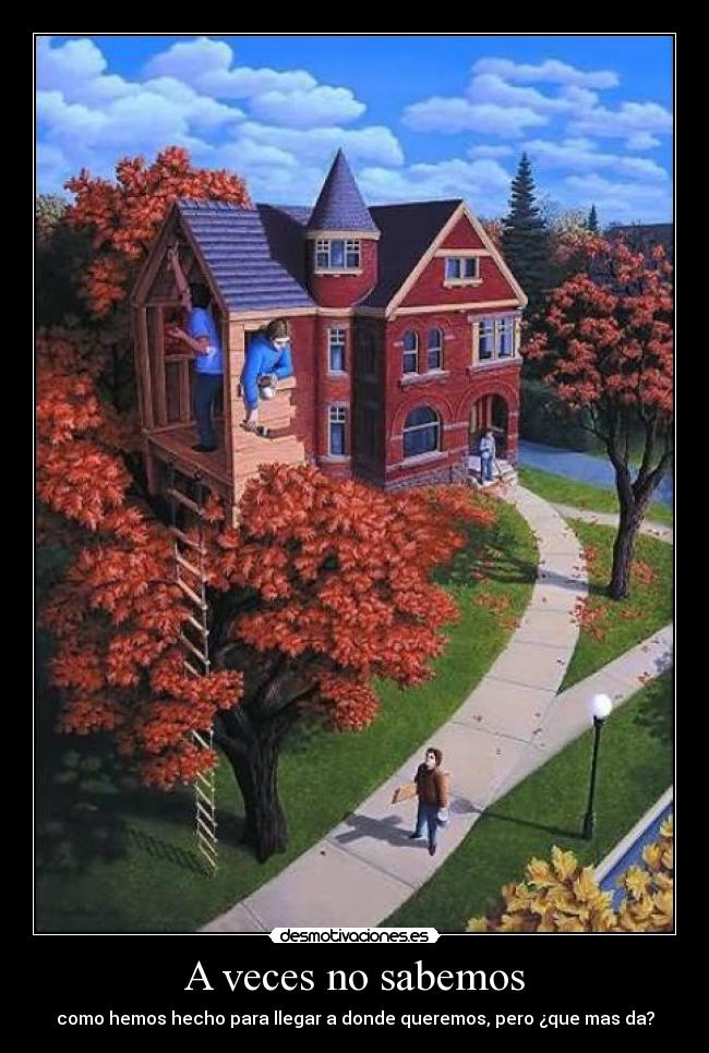 A veces no sabemos - 
