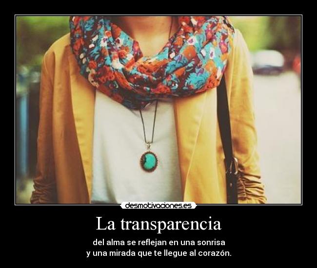 La transparencia - 