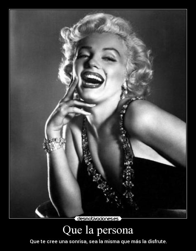 carteles marilyn monroe desmotivaciones