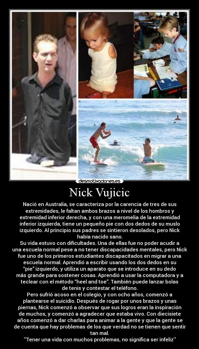 Nick Vujicic -