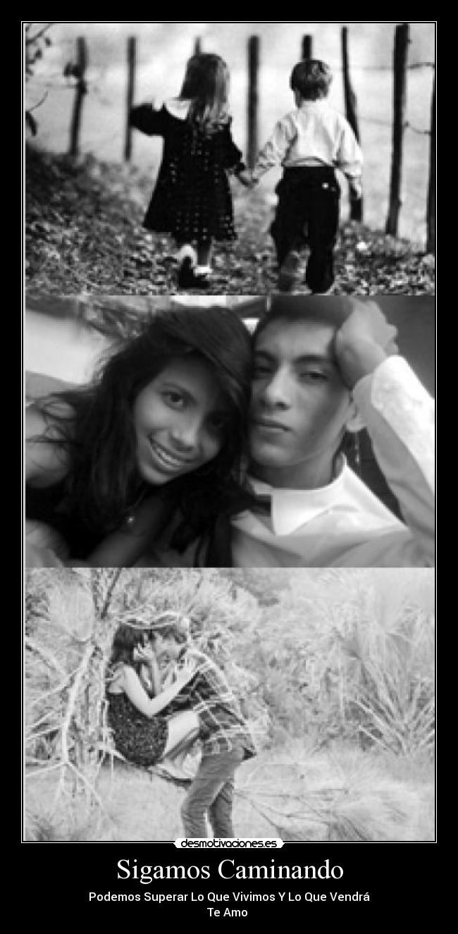 carteles sigamos caminando desmotivaciones