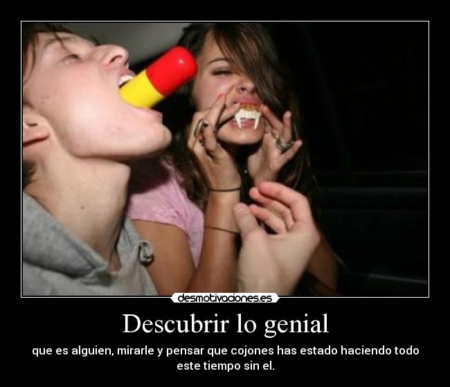 Descubrir lo genial -