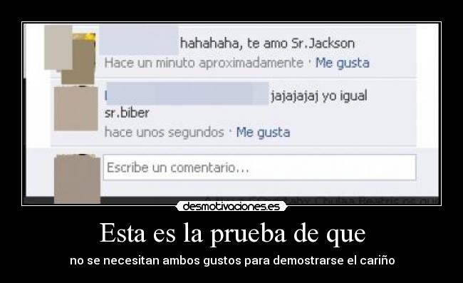 Esta es la prueba de que -