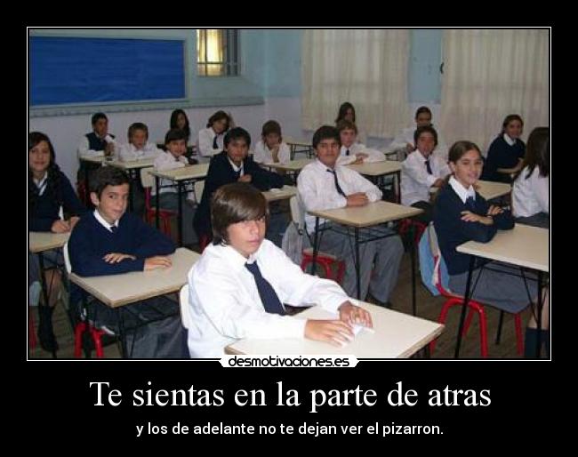 carteles clases desmotivaciones