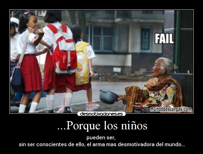 ...Porque los niños - 