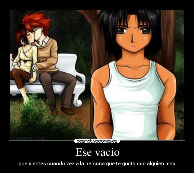 carteles vacio sentimiento amor desmotivaciones