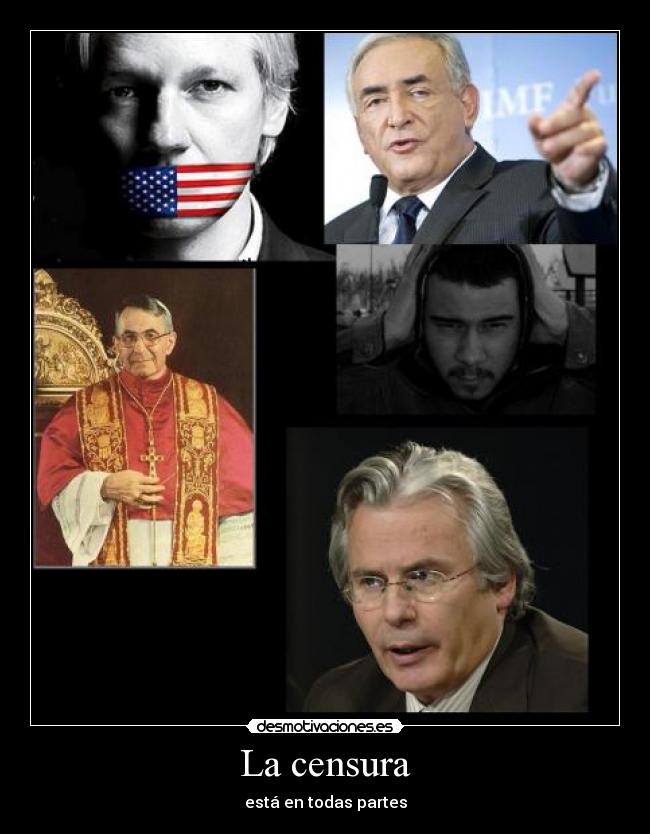 La censura - está en todas partes