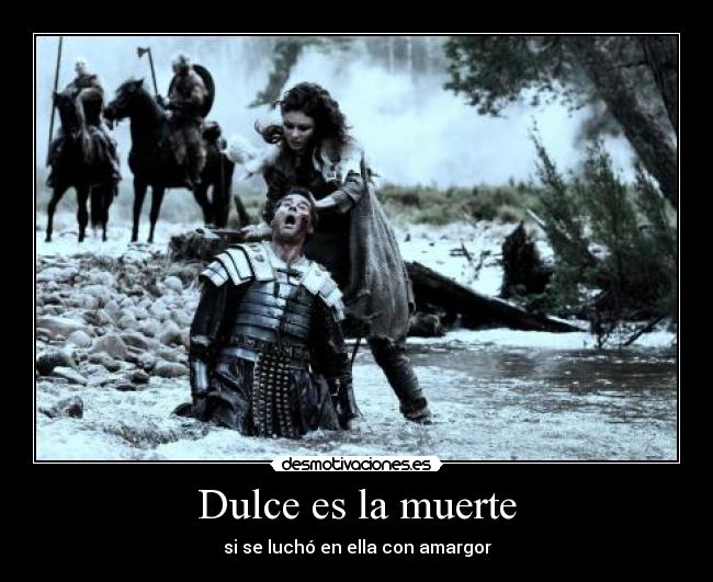 Dulce es la muerte -