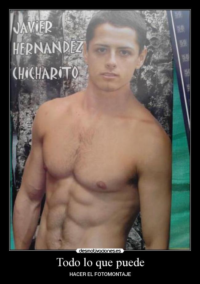 carteles chicharito desmotivaciones