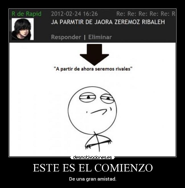 ESTE ES EL COMIENZO - 