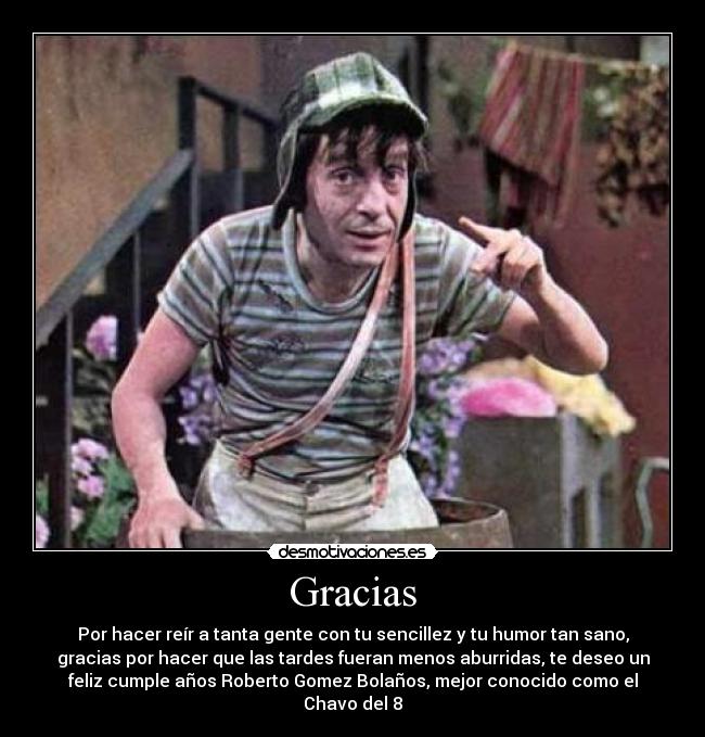 Gracias -