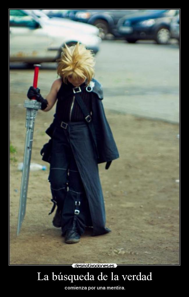 La búsqueda de la verdad - comienza por una mentira.