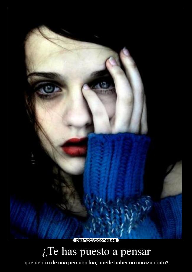 ¿Te has puesto a pensar - 